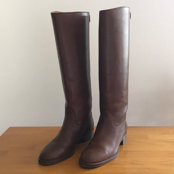 J. Crew Shoes - J Crew Field Leather Riding Boots